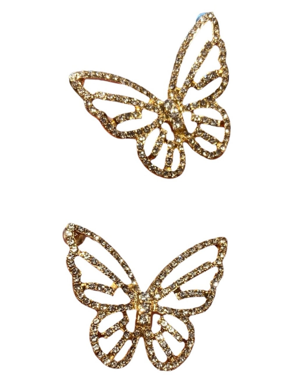 Women’s Jewelry Vintage Gold Butterfly Stud Earrings